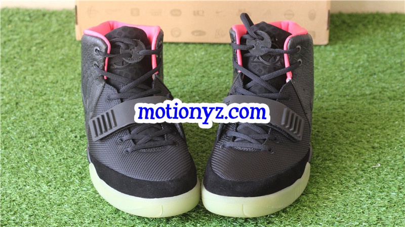 Nike Air Yeezy 2 NRG Solar Red Glow in the dark